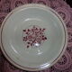 Art Deco, hbc montereau, france, red flowers Bowl