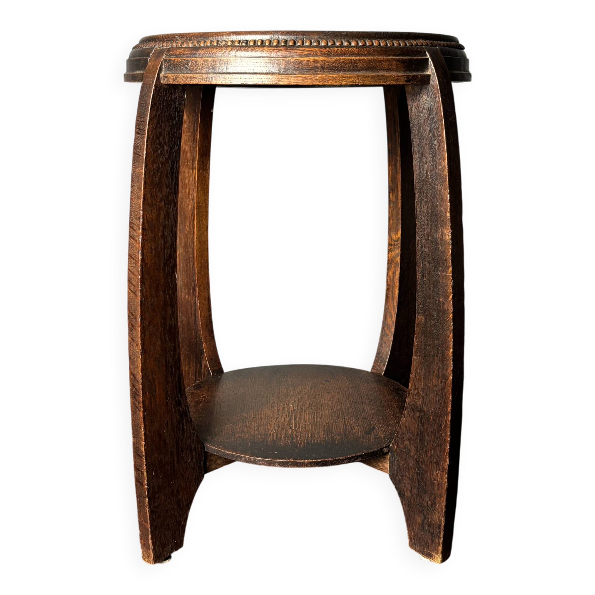 Dutch art deco Amsterdam school side table, 1930s
