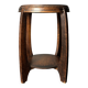 Dutch art deco Amsterdam school side table, 1930s