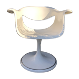 Fauteuil tulip pivotant