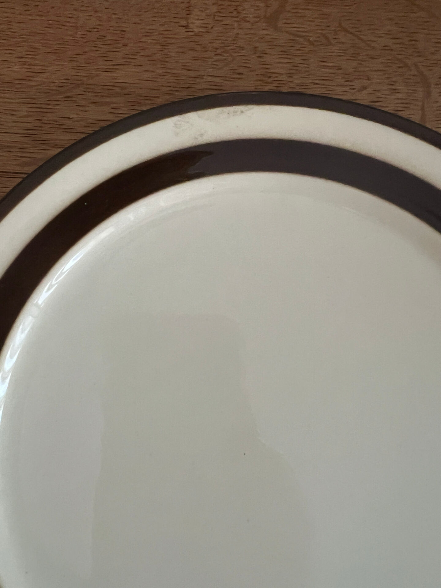 6 Italian dessert plates Pagmossin in ceramic