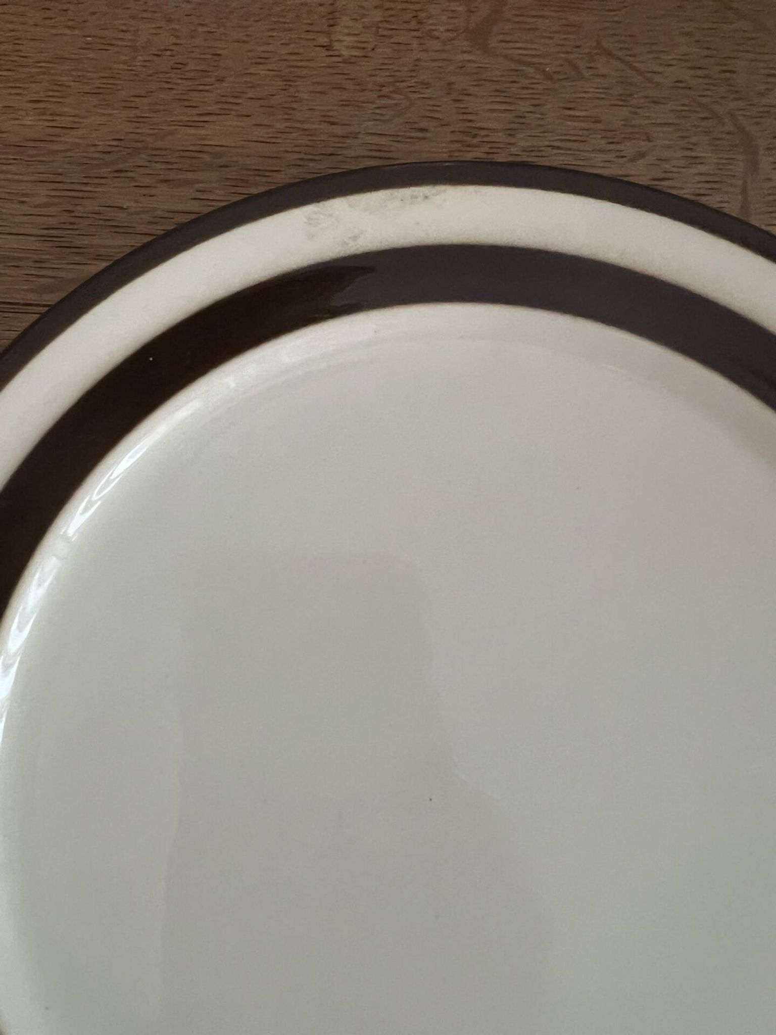 6 Italian dessert plates Pagmossin in ceramic