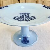 Old fruit bowl Brown Westhead Moore & co monogram XIX
