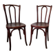 Lot de chaises bistrot Fischel