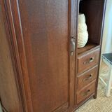 Asymmetrical Art Deco wardrobe
