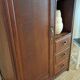 Asymmetrical Art Deco wardrobe