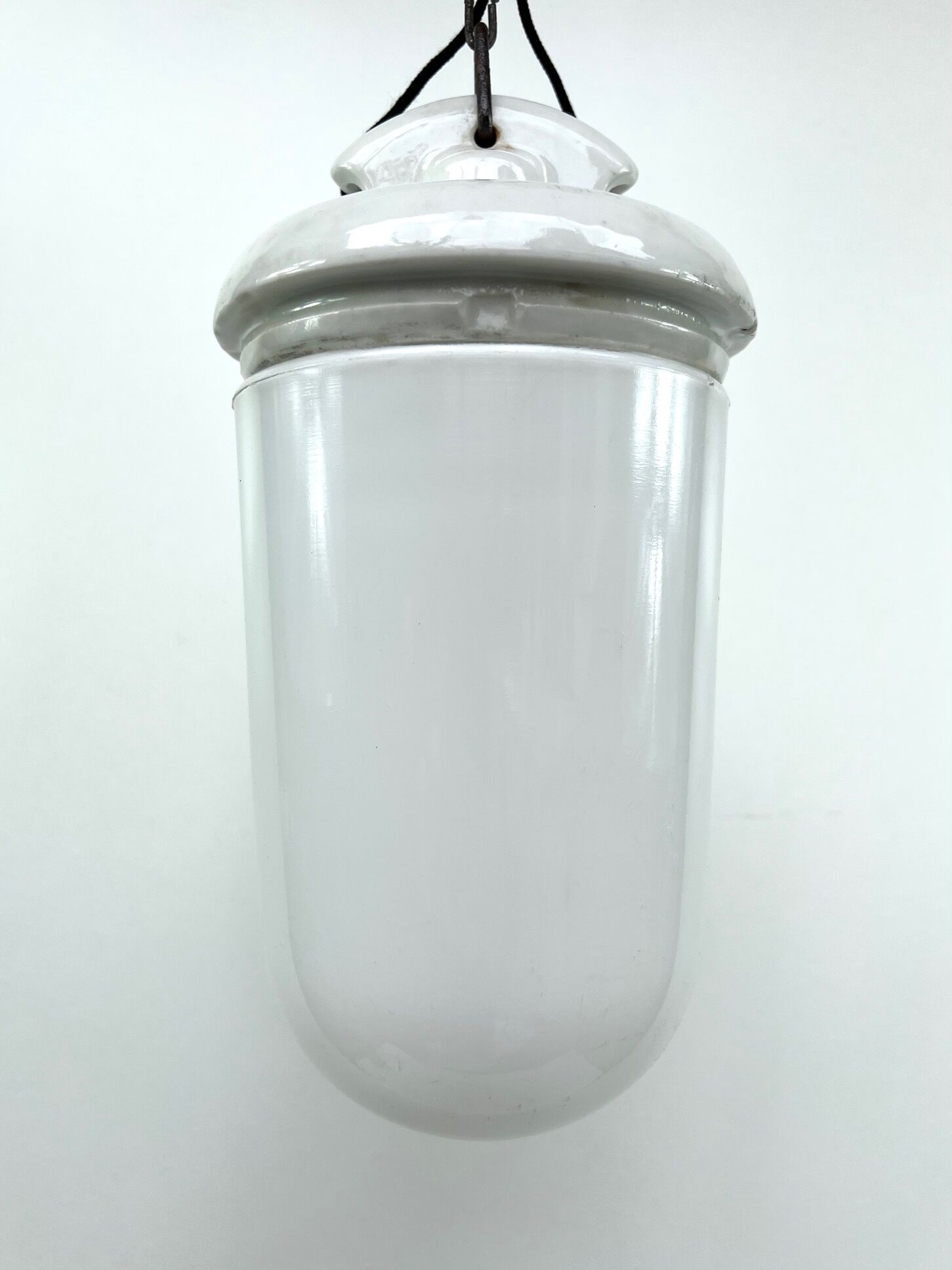 Opaline hanging height 31 cm diameter 14 cm general electric
