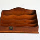Letter holder, wooden sorter