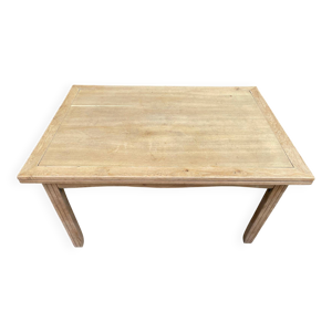 Table à manger de ferme - massif brut