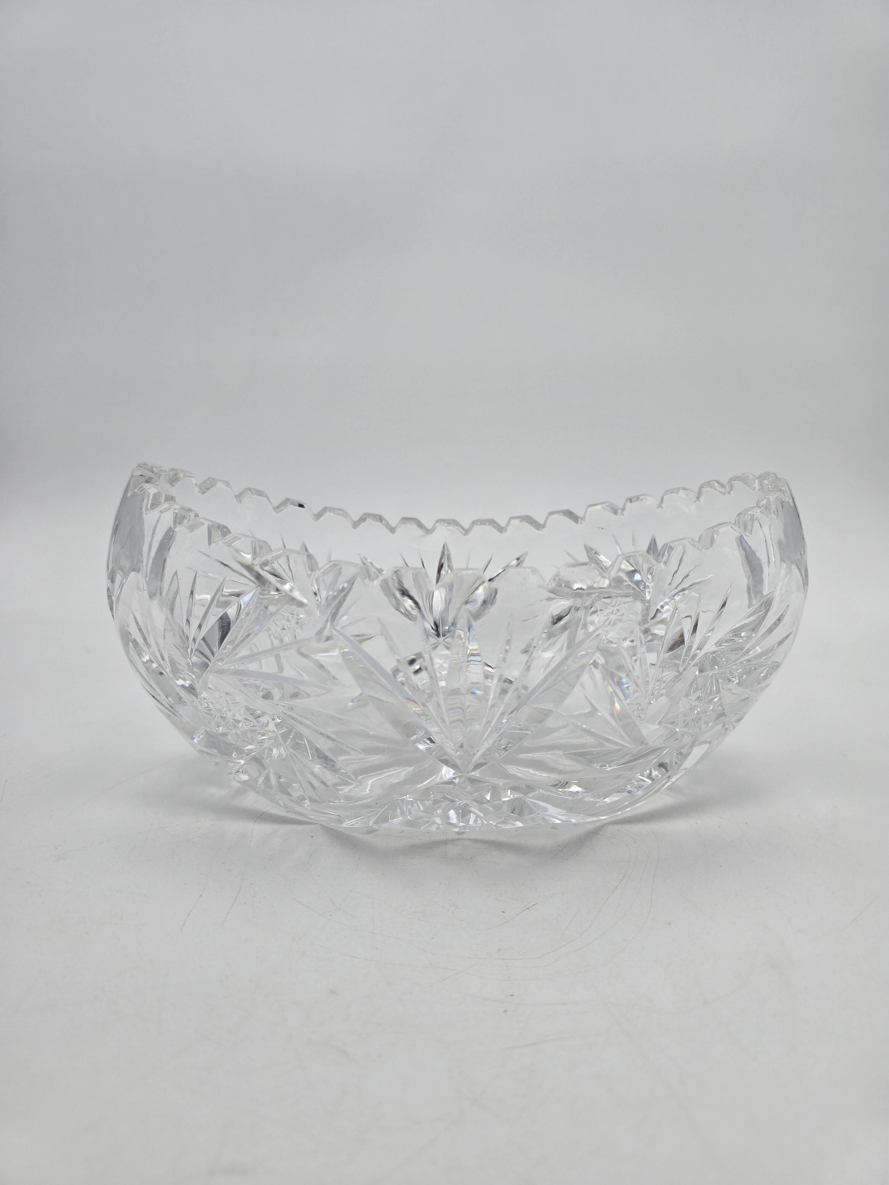 Art Deco Crystal Cup