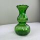 Vase vintage vert bouteille 