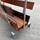 Porte-revue en bois de rose chrome