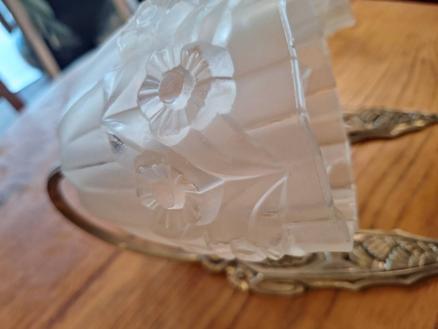 pair of art deco wall lights