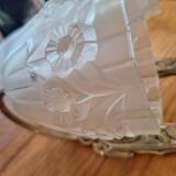 pair of art deco wall lights