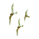 Set of 3 brass gulls birds | 15 - 20 -25 cm
