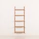 Danish teak shelving unit, set of 5 shelves, 1960s
