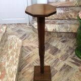 Sellette Art Deco in varnished wood