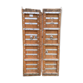 Pair of ancient Indian wooden doors