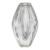 Vase en verre scandinave du milieu du siècle signé par M. Morales-Schildt pour Kosta