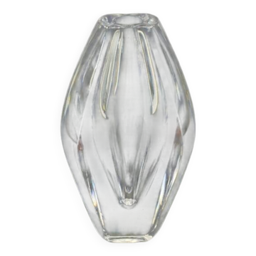 Signed Mid-Century Scandinavian Glass Vase by M. Morales-Schildt for Kosta