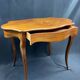 Louis XV style violin-shaped inlaid writing table desk
