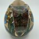 Pichet Paul Fouillen faience de Quimper decor geometrique signe