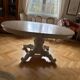 Table pied central