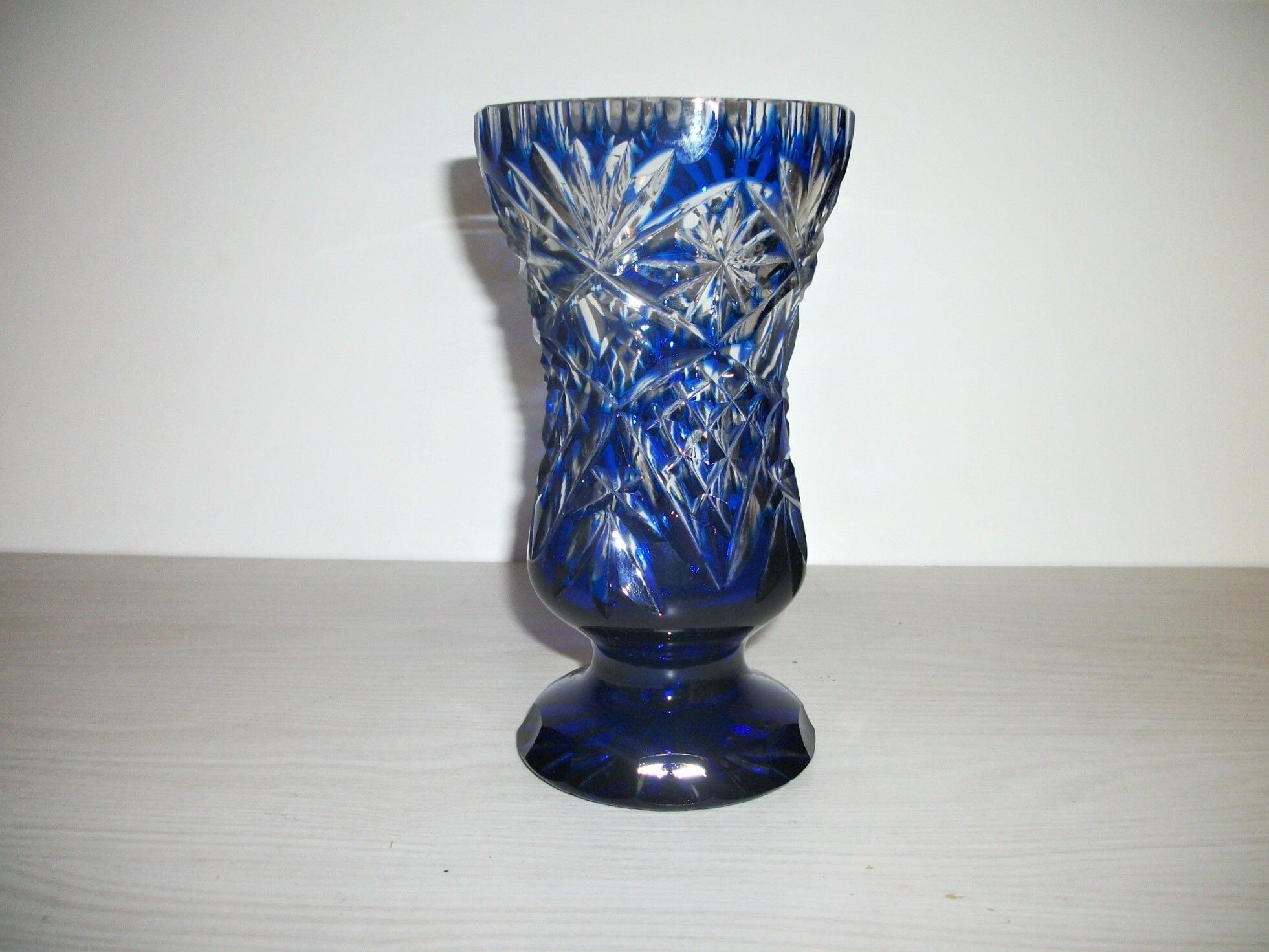 Saint Lambert crystal vase
