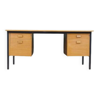 Ash desk, Danish design, 1980s, production: Labofa Møbler