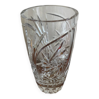 Grand vase en cristal