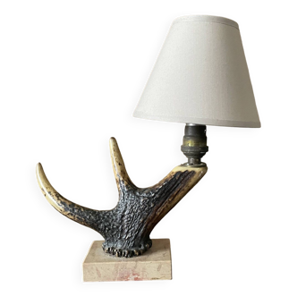 Horn table lamp