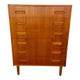 Commode danoise vintage en teck du milieu du siècle par Westergaards