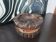 Vintage rustic carved wooden ashtray
