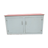 Old mint green extra cabinet for kitchen