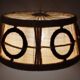 Scandinavian GDR wool en wooden hanging