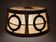 Scandinavian GDR wool en wooden hanging