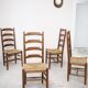 4 chaises de style