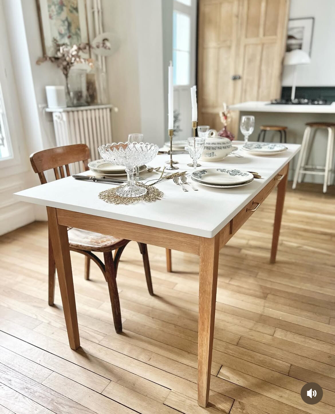 Vintage dining table