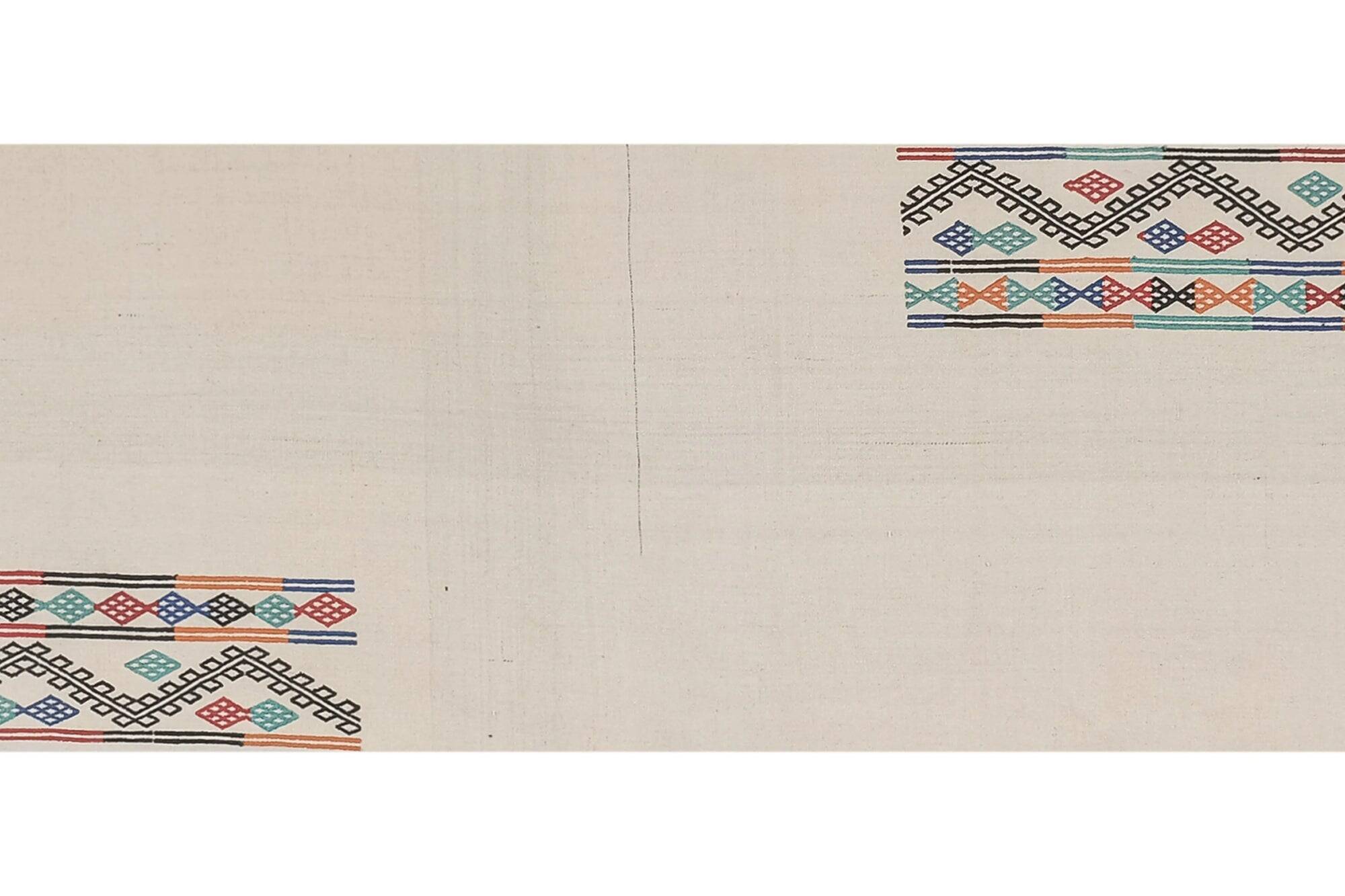 Vintage Turkish hallway rug 74x478 cm
