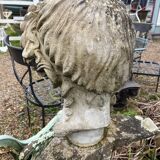 Head of Apollo in reconstituted cement