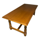 Solid wood table