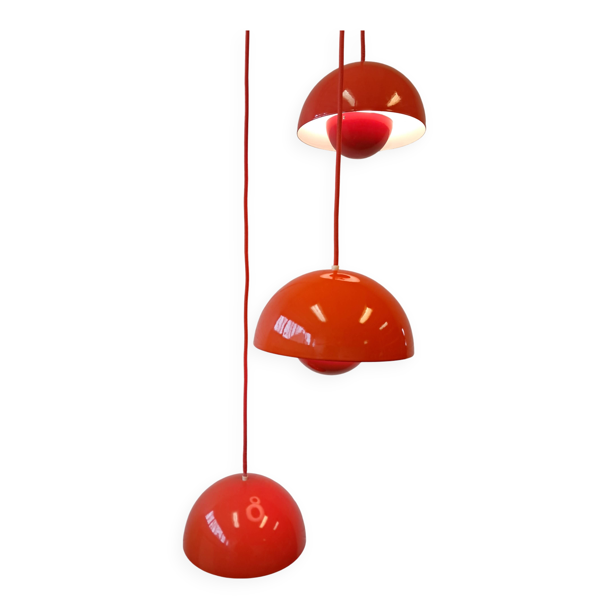 Flowerpot Hanging Lamp Verner Panton