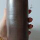 Ceramic vase signed vintage pottery
