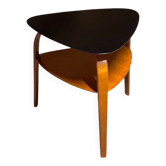 Table basse Bow Wood Médiator par Hugues Steiner Vintage 1950