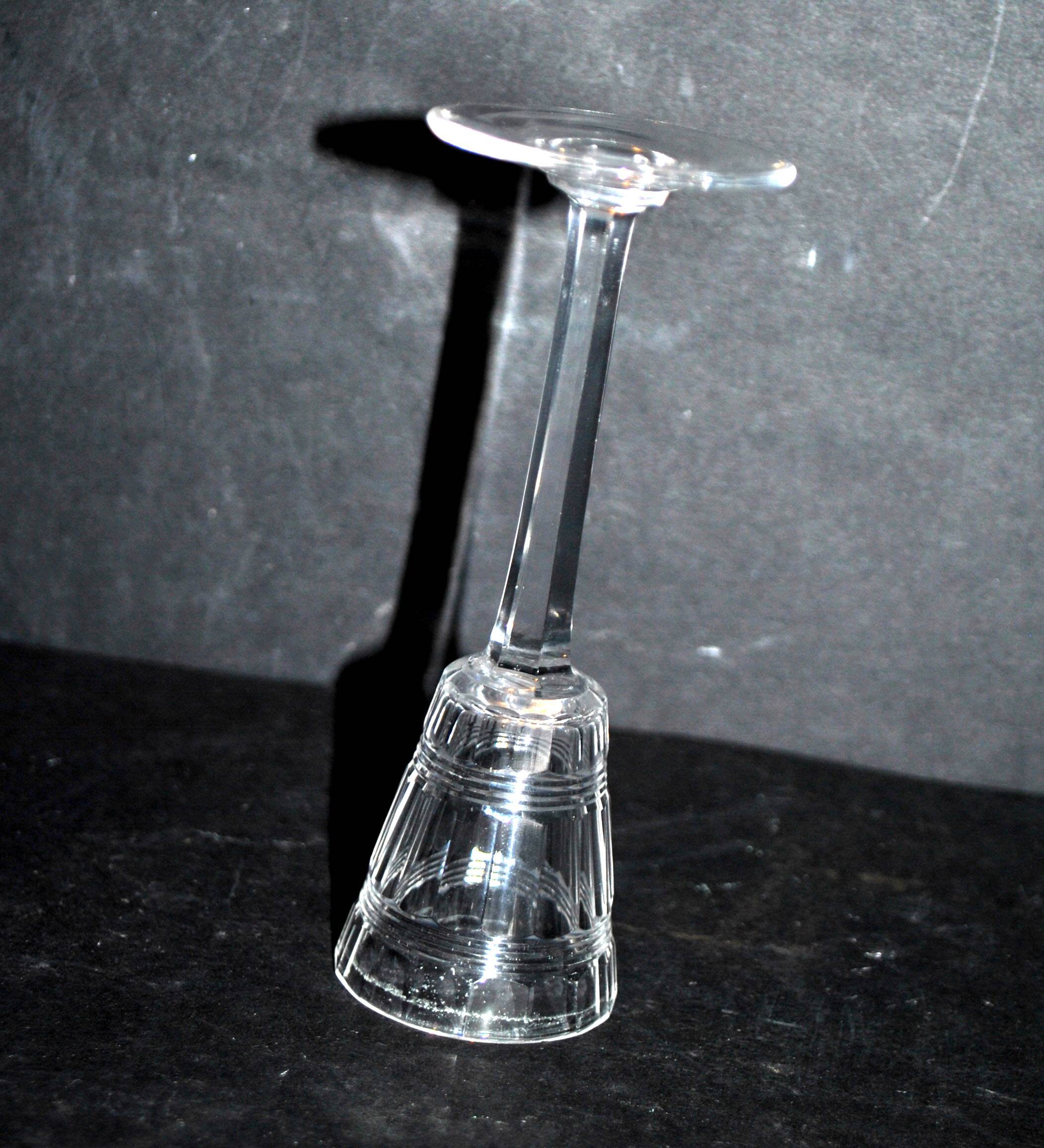 Baccarat 1900 crystal liqueur glass, chicago model, size 8557
