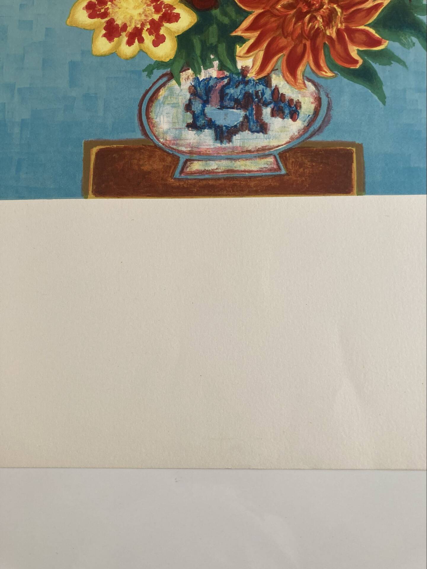 Lithograph signed in pencil by Gabriel Zendel.