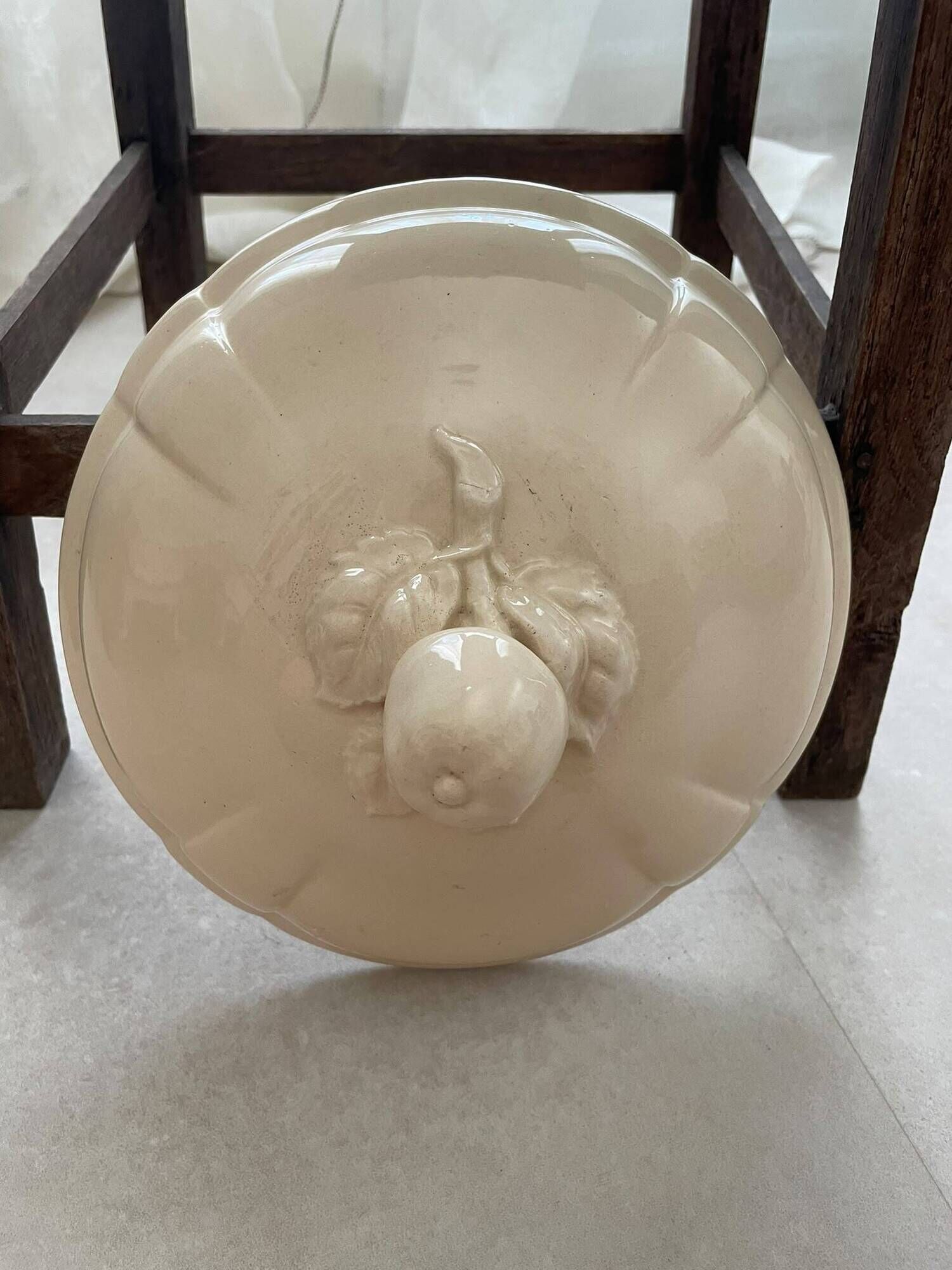 Vintage Sarreguemines soup tureen