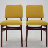 1960s Pair of Side Chairs ,Czechoslovakia