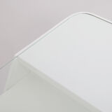 White Mid Century Table made in ´50s Czechia. Designed by František Jirák.