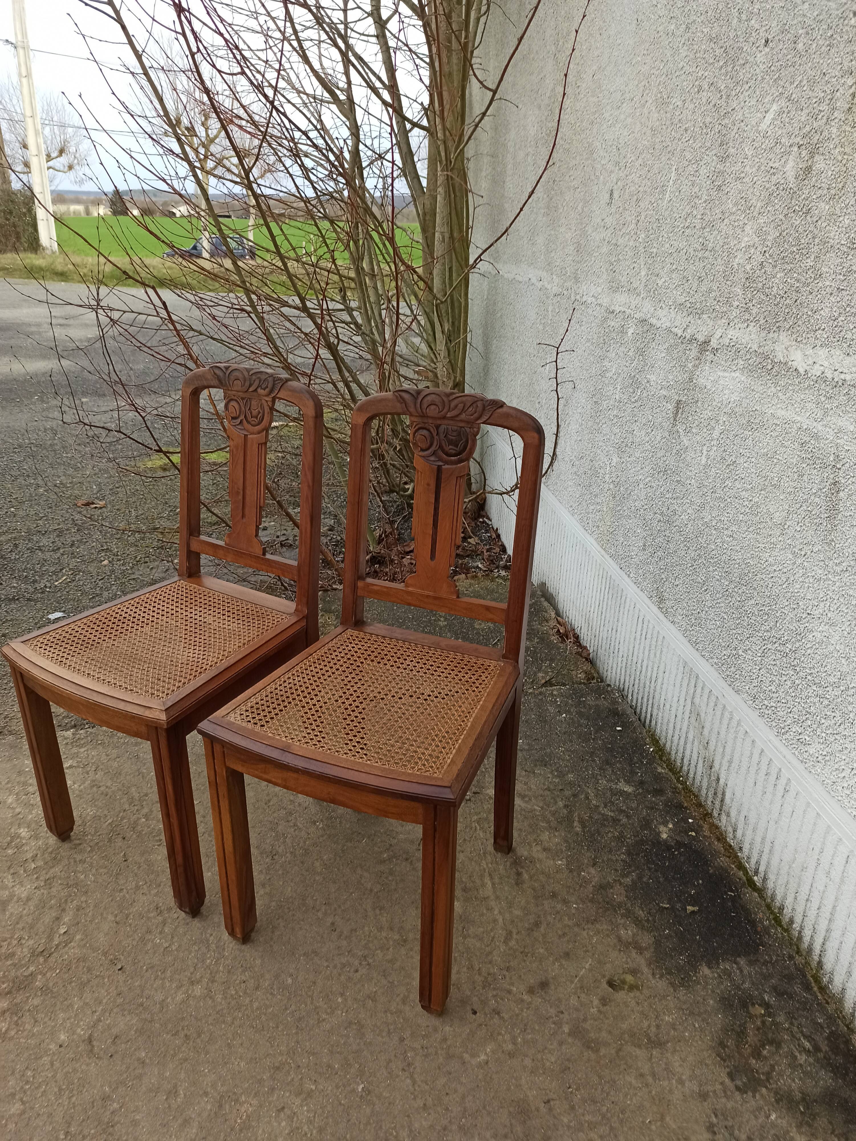 Pair of 1930s chairs
